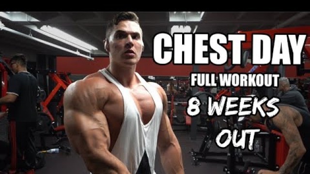 'CHEST DAY at 8 WEEKS OUT | Matt Greggo (Full Chest Workout)'