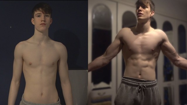 'Skinny Kid 3 Month Body Transformation'