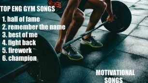 'Top motivational songs| Best workout songs| English music |Hollywood songs| December 2018