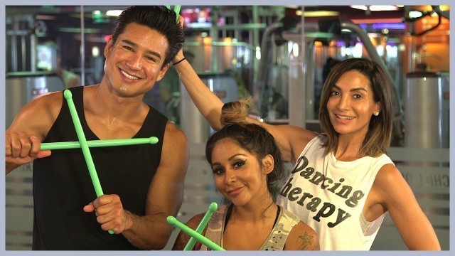 'Pound Workout with Snooki and Mario & Courtney Lopez!'