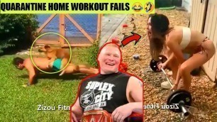 'Gym Idiots - Quarantine Home Workout Fails - HOME WORKOUTS GONE WRONG]'