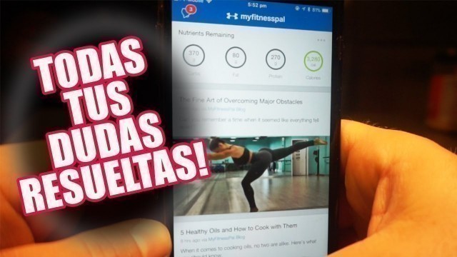 'Guia de Como Usar MyFitnessPal'