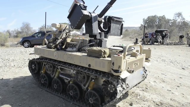 'Military Robots   US Marines Test Awesome New Futuristic Military Combat Robots In Action'