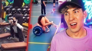 'REACCIONANDO A GYM FAILS 2020'