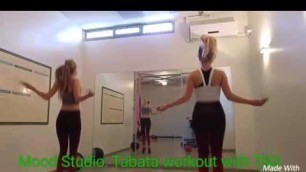 'Mood Studio Tabata workout with T&S'