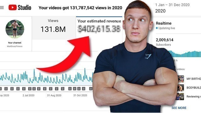 'How much money YouTube paid me in 2020'