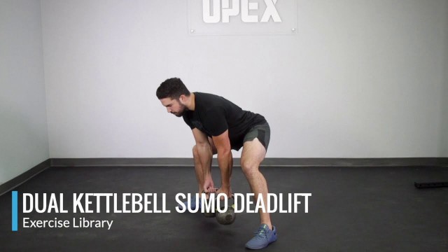 'Dual Kettlebell Sumo Deadlift - OPEX Exercise Library'