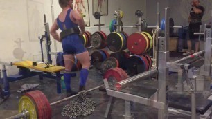 'Training Highlights and Competition - Worlds 2016 - 307,5kg squat, 73,3kg bdw'