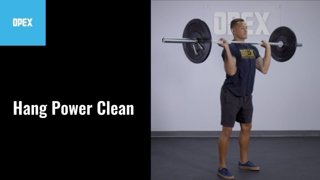 'Hang Power Clean - OPEX Exercise Library'