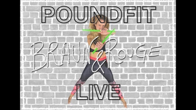 'Braun&Rouge - Poundfit Live - Fitness Online - Fitness per la mente'