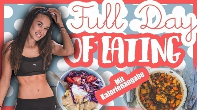 'Gesundes Food Diary - Full Day Of Eating - Mit Kalorienangaben - Fitness & Ernährung'