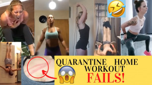 'Quarantine Home Workout Fails 2020 | Best Workout Fail Compilation | TRY NOT TO LAUGH'