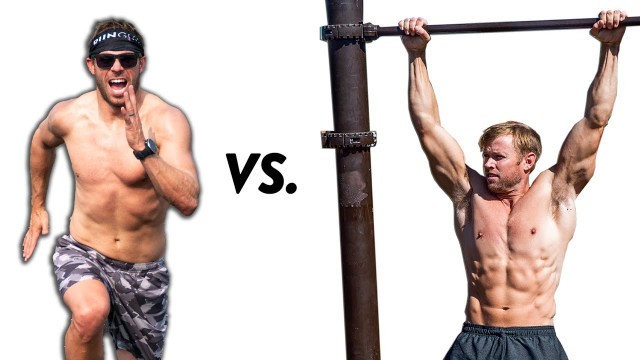 'Olympian vs. Bodybuilder Workout Challenge'