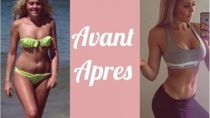 'AVANT/APRÈS GRÂCE À LA MUSCU ET L\' ALIMENTATION (-10kg)'