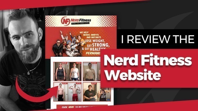 'I review the Nerd Fitness Website Design (and what you can learn from it!)'