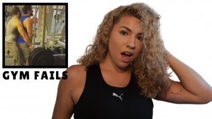 'Personal trainer REACTS to GYM FAILS | Reaction Video'