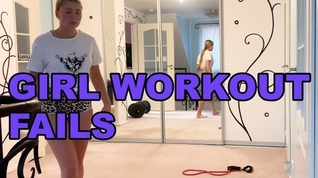 'Girl Workout Fails || Funny Videos'