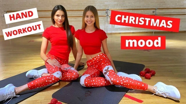 'Partner Workout / Hand Workout for women with Christmas mood / Mari Kruchkova'