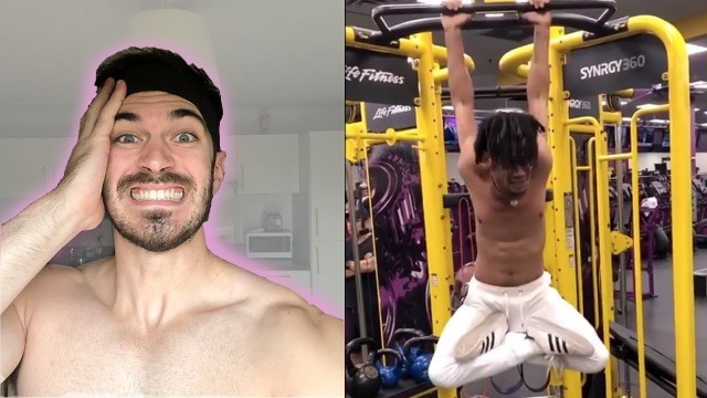 'REACTING TO GYM FAILS'