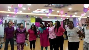 '1st anniversary at Pink fitness choolaimedu'