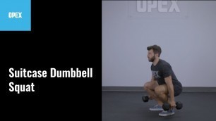 'Suitcase Dumbbell Squat - OPEX Exercise Library'