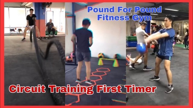 'CIRCUIT TRAINING (FIRST TIMER) | POUND FOR POUND FITNESS GYM | Rhed Manalili'