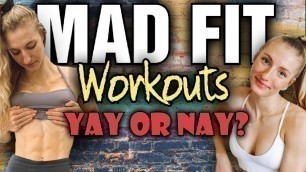 'Good/Bad? Fitness Channel MadFit - Maddie Lymburner || Is She Natural?'