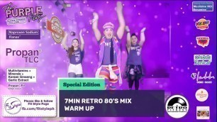 '7MIN RETRO 80\'s MIX WARM UP | RFI | RETRO FITNESS INTERNATIONAL | Retro King Bennie Almonte'