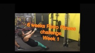 'Week 1- Retro Fitness challenge لازهر لاميمون ينعل بو الزين مع كليبر اسبوع ١من التحدي'