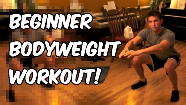 'Beginner Body Weight Circuit Workout | Nerd Fitness'