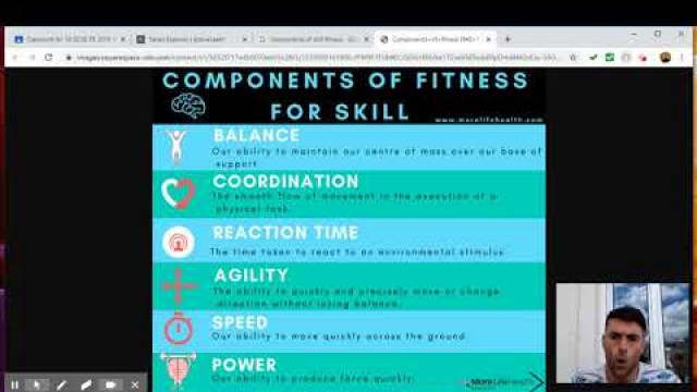 'EDEXCEL GCSE PE Compnents of skill related fitness'