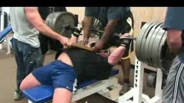 'Joey Smith 830# 1board @ GYM 365 06/20/08'