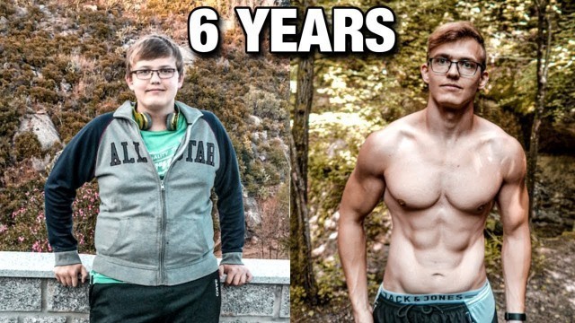 'The 6 Years Gym Daniels TRANSFORMATION (Dokumentation) I FAT TO FIT Fitness Motivation'