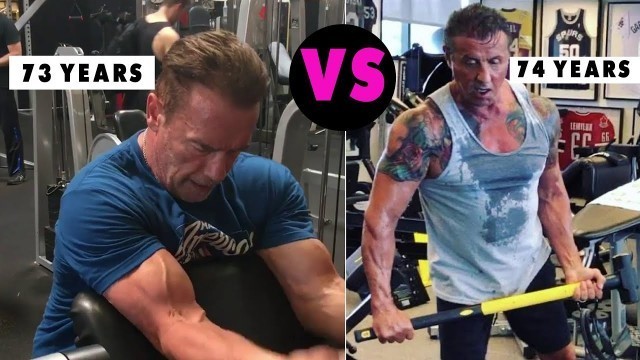 'Sylvester Stallone Vs Arnold Schwarzenegger Motivation Bodybuilding Workout 2020 l MartialFlix'