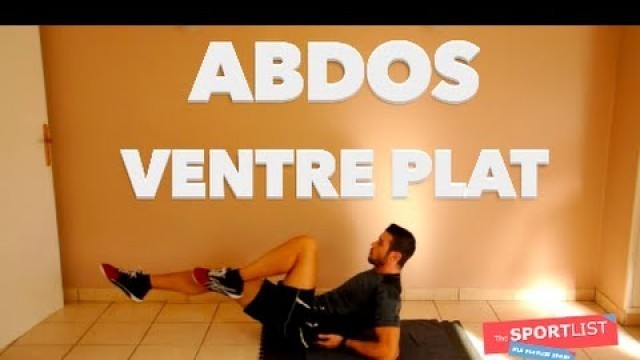 'VENTRE PLAT 30 MINUTES ABDOS.  Fitness Homme - femme'