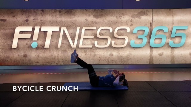 'BYCICLE CRUNCH - FITNESS365'