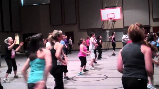 'LIGHTS ON  Zumba Fitness warm up- The Fitness Angel'