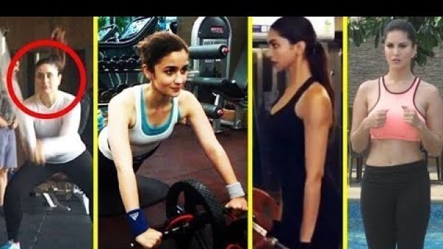 'Actress Workout viral Video | Alia Bhatt| Kareena Kapoor | Deepika Padukone | Katrina Kaif'