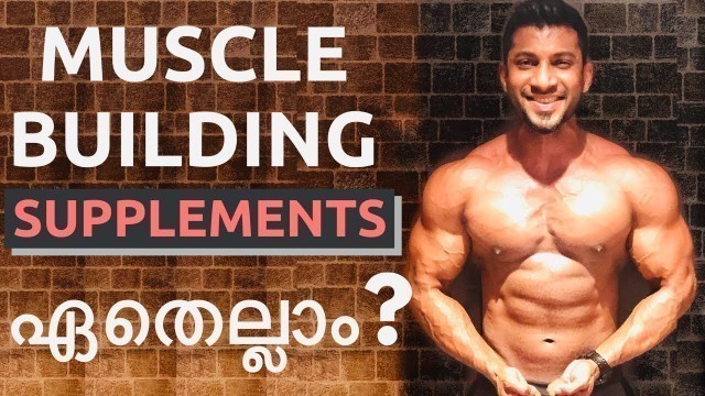 'Top Muscle Building Supplements | Malayalam Fitness Tips | Certified Fitness Trainer'