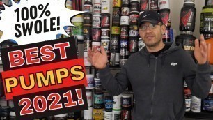 'Best Pump Pre Workouts 2021 [TOP 8 Stim Free Pre Workouts]'