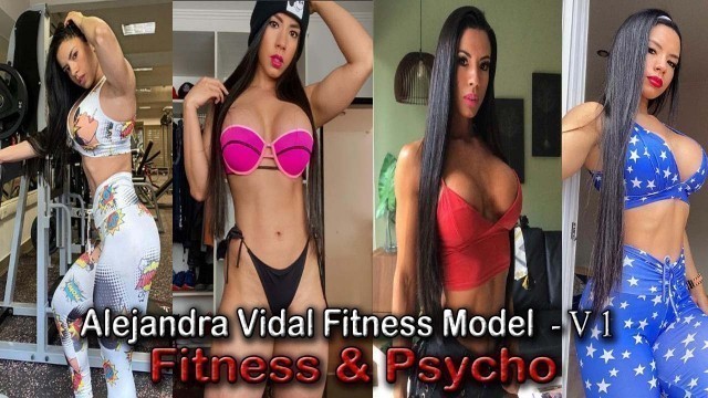 'Alejandra Vidal Beautiful Female Fitness Model | Female Bodybuilder Workout | Ifbb Pro | Workout'