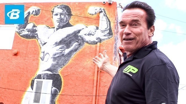 'Arnold Schwarzenegger\'s Venice Beach Car Tour | Arnold Schwarzenegger\'s Blueprint Training Program'