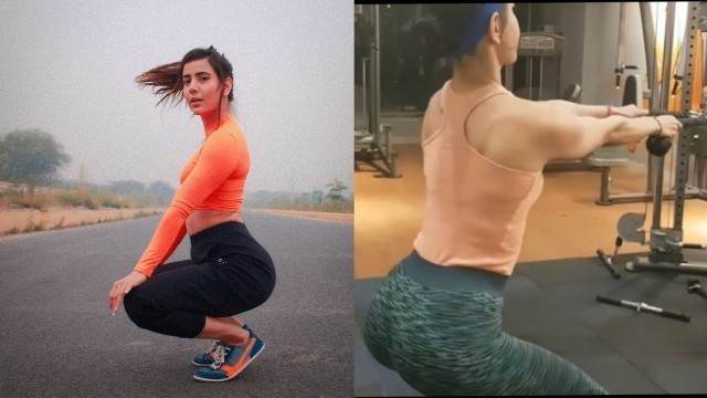 'Rashmi Rai - Fitness Angel | Workout collection | Full body workout video | Watch till the end'