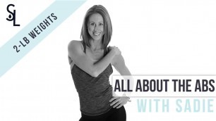 'Sweat Lab Fitness Online Workout Videos | Great in 8 | All About the Abs'