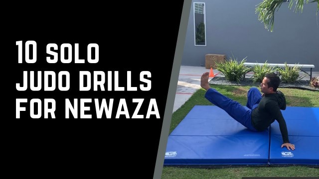 '10 Solo Judo Drills For Newaza | IMPROVE YOUR GRAPPLING | Judo Workout'