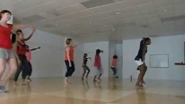 'Shirley\'s Temple y the Racine Creole Tempo-Haitian Dance Fusion @MOVE fitness studio Abq part1'