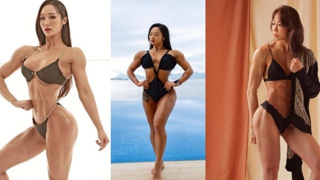 '10 Beautiful Korean Fitness Models