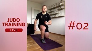 'Ganzkörper Workout mit Simon Schnell #2 | Judo Training LIVE'