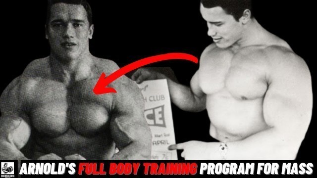 'Arnold Schwarzenegger Full Body Training – Training For Mass'