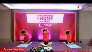 'Group Fitness at Home : Dynamic Flow Yoga 9/7/2020'